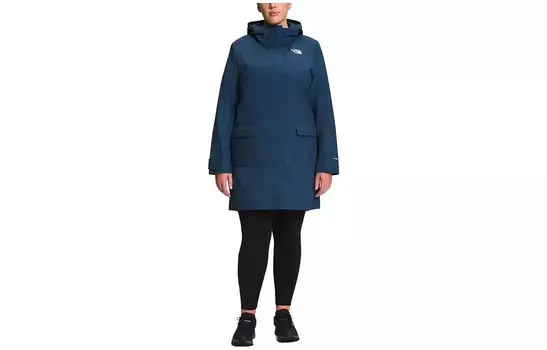 Пальто женское синее The North Face