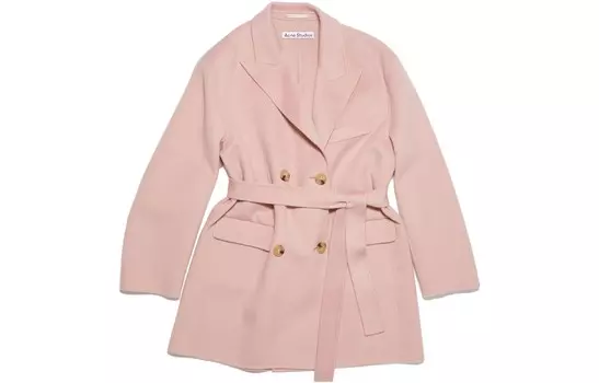 Пальто Женское Сиреневый Розовый Acne Studios