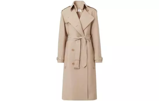 Пальто женское светло-коричневое Burberry