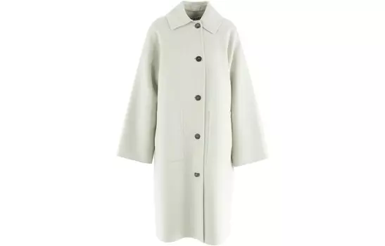 Пальто женское светло-зеленое Loewe