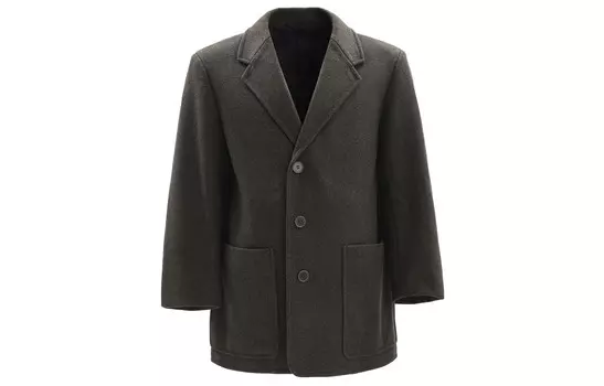 Пальто женское Uniqlo U Tailored, 57 оливковый