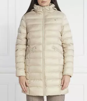 Пальто женское Tommy Hilfiger утепленное стеганое, бежевый