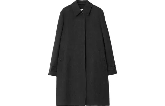 Пальто женское угольно-серое Burberry
