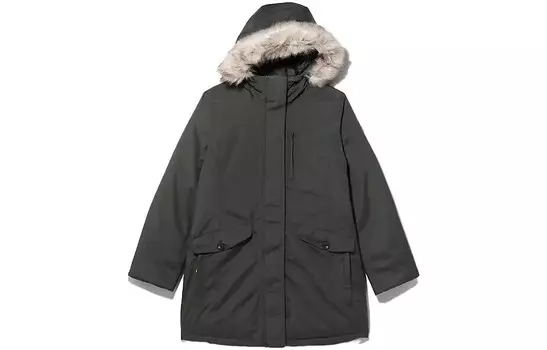 Пальто женское зеленое Timberland