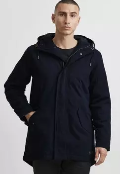 Пальто зимнее 11 Project с карманами, синий