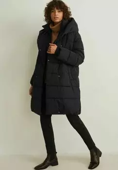 Пальто зимнее C&amp;A, черный