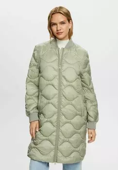 Пальто зимнее Esprit, зеленый