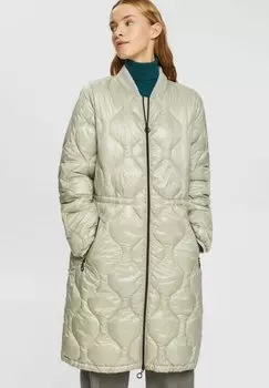 Пальто зимнее Esprit, зеленый