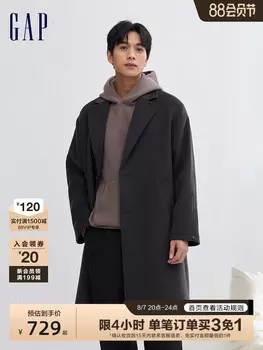 Пальто зимнее Gap мужское, черный