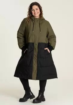 Пальто зимнее Gozzip, зеленый
