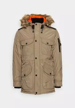 Пальто зимнее Indicode Jeans, зеленый