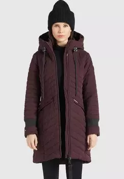 Пальто зимнее Khujo, баклажановый