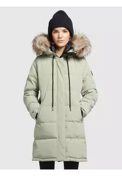 Пальто зимнее Khujo, светло-зеленый