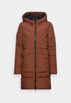 Пальто зимнее Noisy May Tall, коричневый