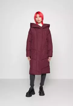 Пальто зимнее Noisy May, винный
