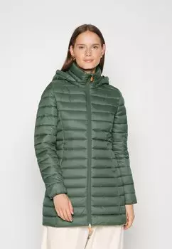 Пальто зимнее Save The Duck, зеленый
