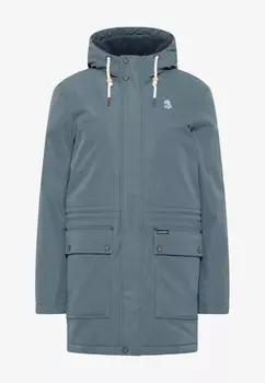 Пальто зимнее Schmuddelwedda, серо-голубой