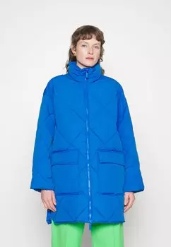 Пальто зимнее Selected Femme, синий