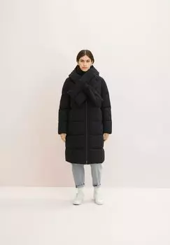 Пальто зимнее Tom Tailor, черный