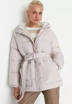 Пальто зимнее Trendyol, серый
