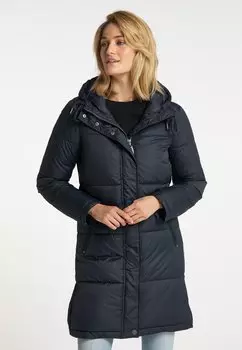 Пальто зимнее Usha, темно-синий