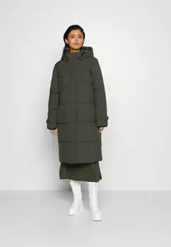 Пальто зимнее Vero Moda, темно-зеленый