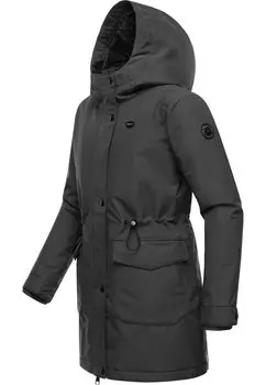 Пальто зимнее WINTERJACKE REZINKA Ragwear, цвет dark grey