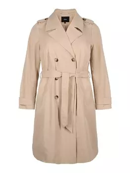 Пальто Zizzi Between-Seasons Coat SIMONE, песочный