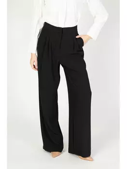 Палаццо fit женские брюки Sandro Ferrone, черный