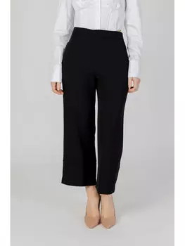 Палаццо fit женские брюки Sandro Ferrone, черный