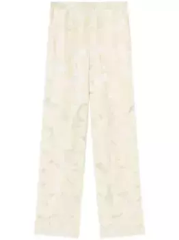 Палаццо с цветочным узором LouLou de Saison, нейтральный