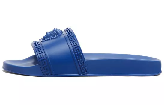Палаццо Слайды Синие Versace