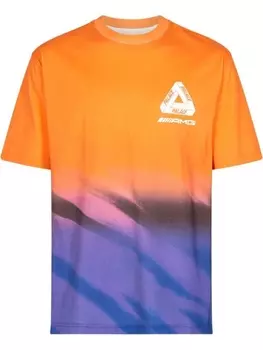 Palace футболка London из коллаборации с AMG 2.0, оранжевый