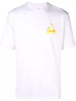 Palace футболка с логотипом, белый