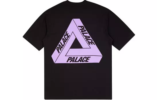 PALACE Футболка унисекс светло-фиолетовые