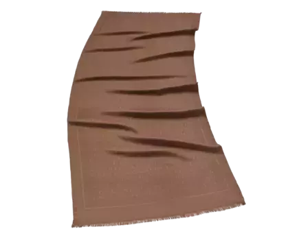 Палантин Bvlgari, коричневый