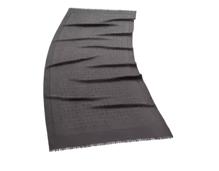 Палантин Bvlgari, серый