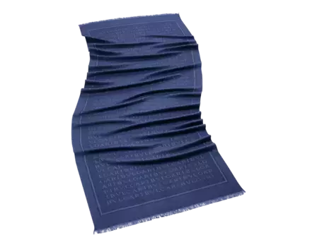 Палантин Bvlgari, синий