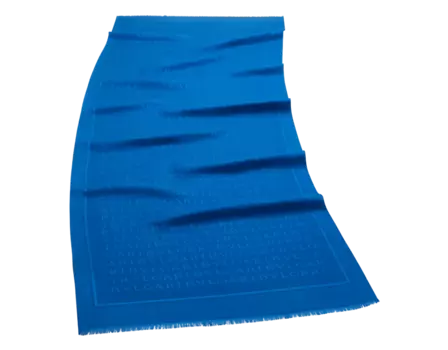 Палантин Bvlgari, синий