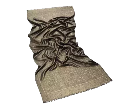 Палантин Bvlgari, золотой