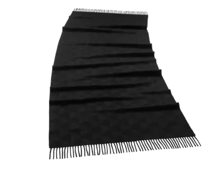 Палантин Calla maxi Bvlgari, черный