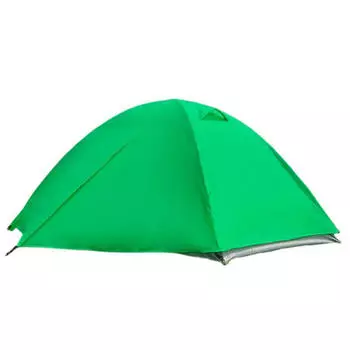 Палатка AXZ, двухслойная, с двойной дверью, алюминиевый столб, 2-местная палатка для пар, уличная палатка для отдыха и кемпинга, зеленая двойная палатка