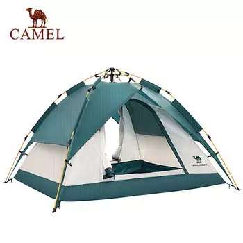 Палатка Camel, уличная палатка на 3-4 человека, полностью автоматическая палатка для кемпинга, палатка A0W3SF130, марокканская синяя палатка