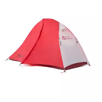 Палатка Mobi Garden, оборудование для кемпинга, кемпинга, ткань с силиконовым покрытием, непромокаемое крыло, одинарная легкая версия, оранжево-красная