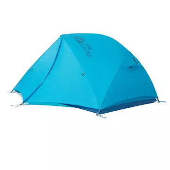 Палатка Mobi Garden, оборудование для кемпинга, кемпинга, ткань с силиконовым покрытием, непромокаемое крыло, двойная базовая версия, небесно-голубой