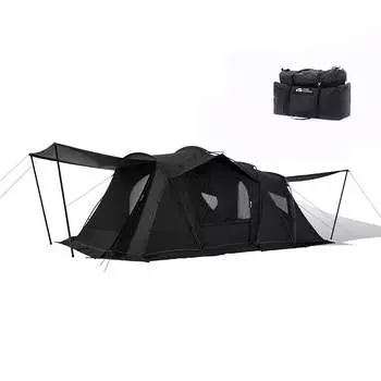 Палатка Mobi Garden, туннельная палатка, черная, для кемпинга, для улицы, ветрозащитная, непромокаемая, солнцезащитная, для отдыха, звездное небо 300 (70D)