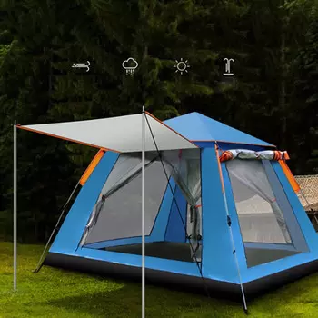 Палатка Revos, портативная складная палатка для кемпинга на открытом воздухе, детский парк, пикник, кемпинг, полностью автоматическая утолщенная LL85