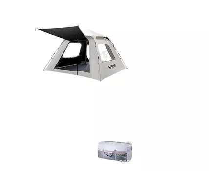 Палатка Revos, складная палатка для кемпинга, утолщенная, непромокаемая, полностью автоматическая, быстро открывающаяся, оборудование для пикника и пикника на открытом воздухе [две двери