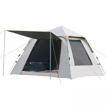 Палатка WhitePeak, полностью автоматическая портативная складная быстрооткрывающаяся палатка для кемпинга, солнцезащитный, черный клей, полный набор палаток для кемпинга и парка