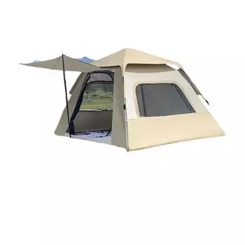 Палатка Ziyouke уличная [хаки с четырех сторон] противосолнечная одиночная палатка на 3-4 человека